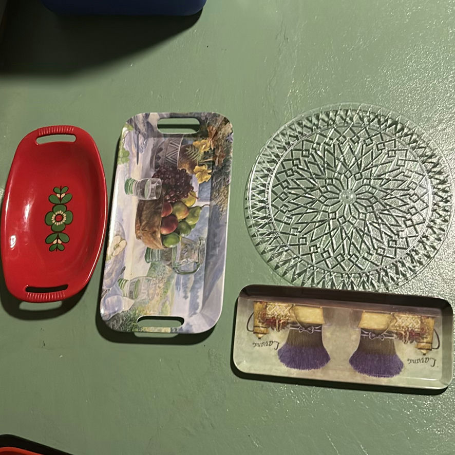 Assorted Serving Trays - image 3 of 6