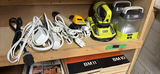 Ryobi LED Work Lights and Assorted Power Cords - thumbnail 1 of 3
