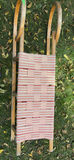 Wooden Sled with Woven Seat - thumbnail 2 of 3