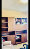 Two Wooden Storage Cabinets - thumbnail 1 of 8