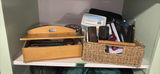 Wooden Shoe Care Box and some Personal Care Items - thumbnail 1 of 4