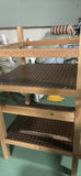 Two-Tier Wooden Utility Shelf - thumbnail 3 of 4