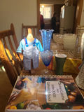 Assorted Decorative Figurines, Glassware, and Cookbooks - thumbnail 3 of 8