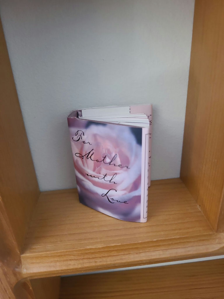 Wooden Wall Display Shelf with Decor Figurines - image 5 of 5