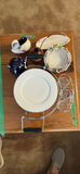 Assorted Ceramic and Glass Serving Pieces with Plate Set - thumbnail 6 of 6