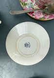 Floral teacups and saucers with vintage spoons - thumbnail 3 of 4