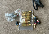 Vintage turntables, cassette deck, and audio adapters - thumbnail 8 of 8
