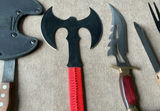Assorted Knives, Machetes, and a Decorative Zombie-Killer Axe - thumbnail 3 of 9