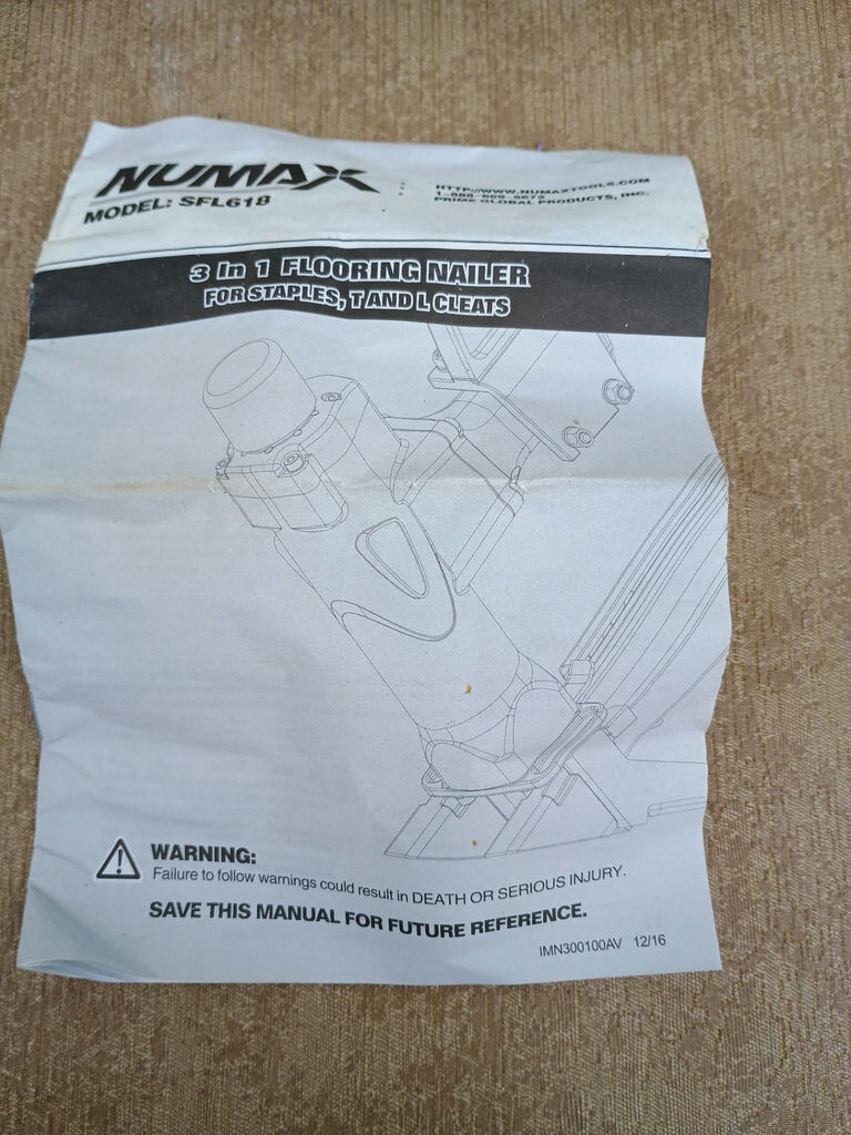 Numax 3 in 1 Flooring Nailer - image 2 of 5