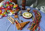 Assorted musical instruments and decorative crafts - thumbnail 1 of 8