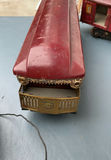 Vintage American Flyer Lines red passenger train cars with track - thumbnail 4 of 13