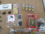 Assorted door and cabinet hardware kit with locks, hinges, and pulls - thumbnail 4 of 6