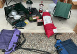 Camping Gear and Archery Equipment Set - thumbnail 1 of 8