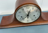 Antique mantel clock with carved turtle figurine, jewelry box, and curved decorative panel - thumbnail 4 of 6