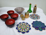 Assorted bowls, plates, cups and bottles - thumbnail 1 of 10