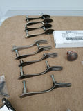 Assorted door and cabinet hardware kit with locks, hinges, and pulls - thumbnail 3 of 6