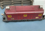 Vintage American Flyer Lines red passenger train cars with track - thumbnail 10 of 13