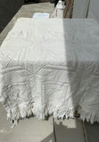 Antique Crocheted Twin Bedspread - thumbnail 1 of 4