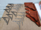 Assorted shelf brackets and wooden corbels - thumbnail 1 of 3