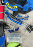 Adult snorkeling gear set with fins, mask, snorkel, and life vest - thumbnail 3 of 8
