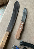 Assorted Knives, Machetes, and a Decorative Zombie-Killer Axe - thumbnail 4 of 9