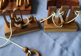 Collection of wooden mechanical toys and puzzles - thumbnail 5 of 10