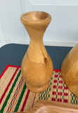 Wooden Serving Tray, Vase and Bowl with Utensils - thumbnail 4 of 6