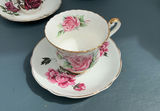 Vintage Porcelain Tea Cups And Saucers - thumbnail 5 of 11
