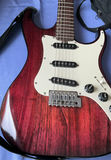 Red electric guitar with Line 6 Spider IV 15 amplifier - thumbnail 3 of 11