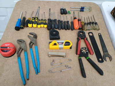Assorted Hand Tools and Hardware - Image 1 of 5
