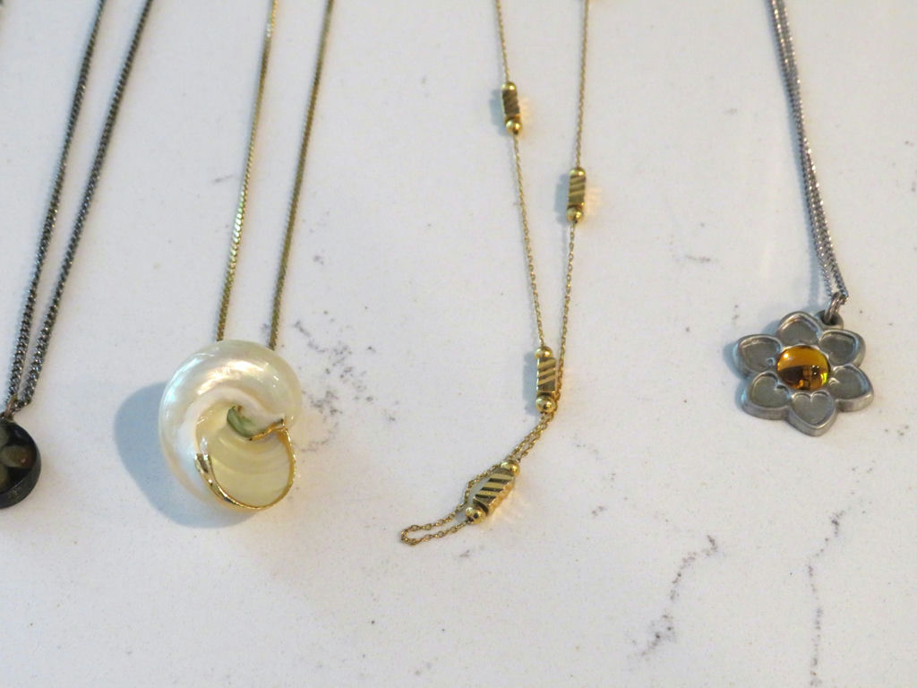 Ladies Choker Necklaces some Sterling Silver - image 4 of 9