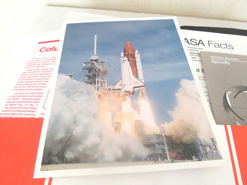 Vintage NASA Space Ephemera Cushion and Pin - image 4 of 6