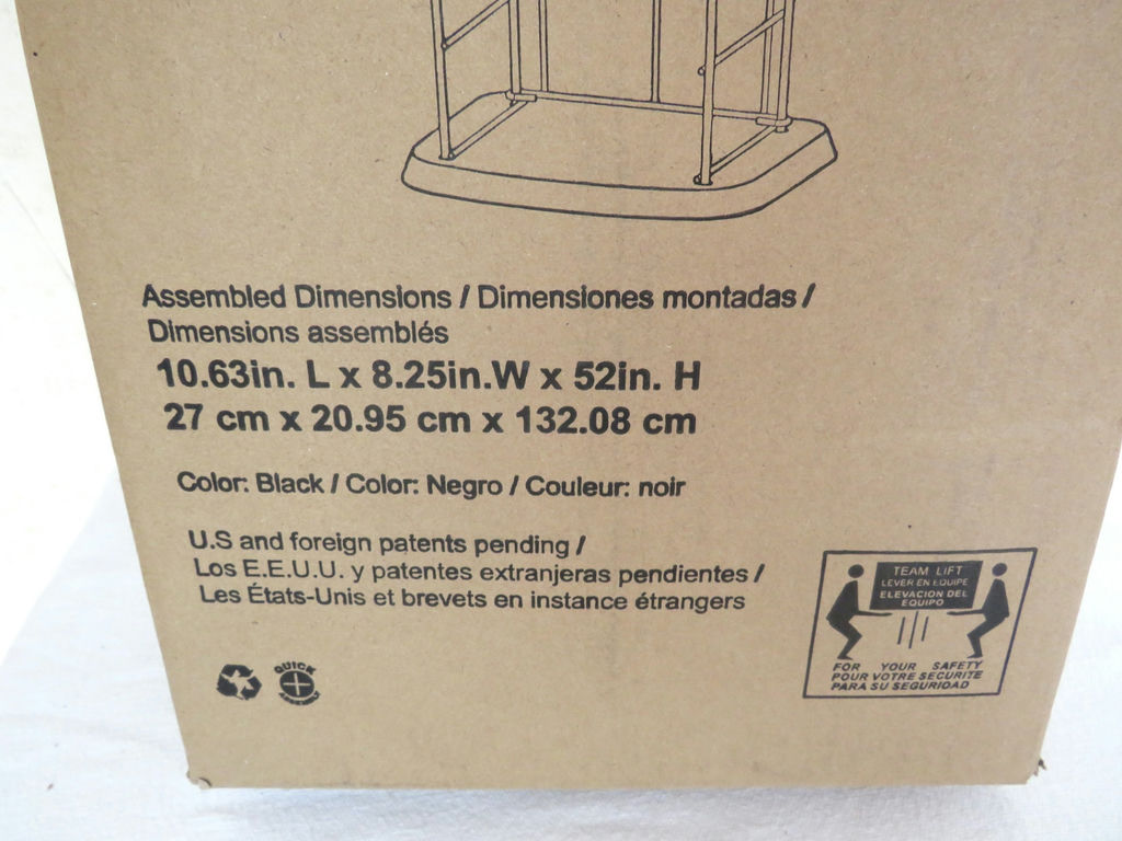 NIB Atlantic Black Metal Media CD Rack 2 0f 2 - image 2 of 3