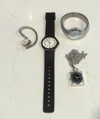 Variety of Women's Wrist and Chain Watches  - Image 1 of 8