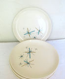 7 Vintage MCM Salem North Star plates - thumbnail 1 of 6