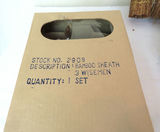 Vintage Corn Husk Burlap Wise Men Santa and Holy Family - thumbnail 5 of 6