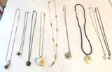 Ladies Choker Necklaces some Sterling Silver - thumbnail 1 of 9
