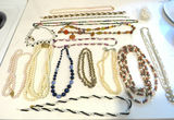Large lot of Vintage Costume Jewelry Necklaces Monet - thumbnail 1 of 15
