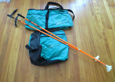 Norway Tryli Ski Poles with Powderline Ski and Boots Bags - Image 1 of 8