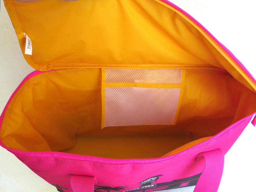 Pink Trader Joe's XL Insulated Cooler Tote - image 4 of 4
