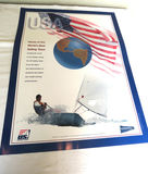 1970s USA Sailing Team Poster Sperry Top Sider Sponsor - thumbnail 1 of 4