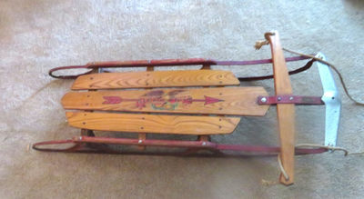 Super Steering 41 Flexible Flyer Sled - Image 1 of 6