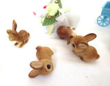 Vtg Bunny Rabbit Miniatures Lefton Enesco - thumbnail 8 of 8