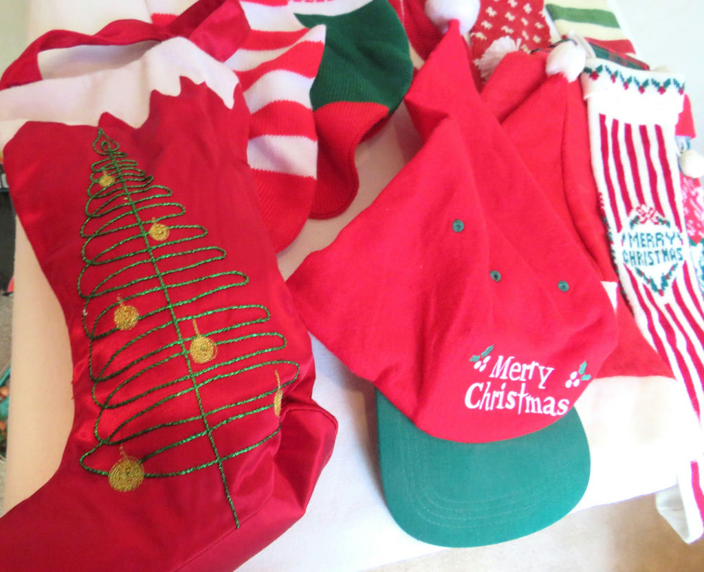 Vintage Christmas Hats Caps and Stockings - image 3 of 7