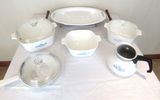 Large Lot of Sunflower Corningware Casserole Dishes - thumbnail 2 of 5