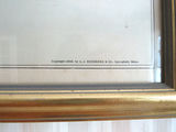 Antique Massachusetts & USA Framed Railroad Map 1898  - thumbnail 3 of 7