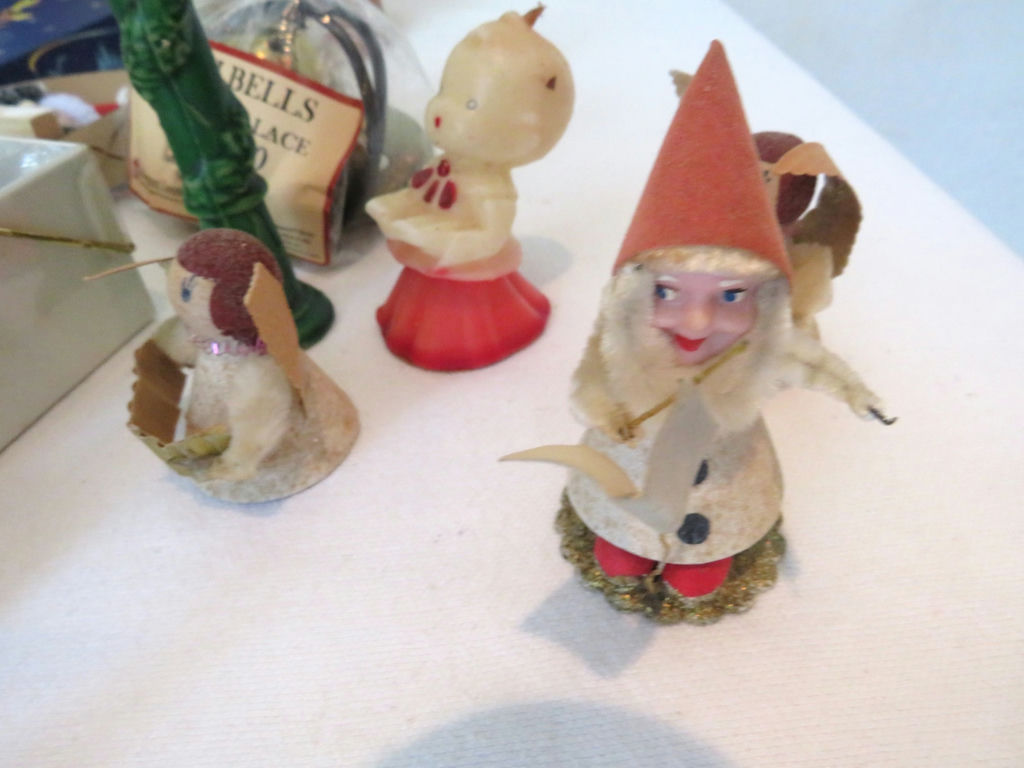 Huge Lot Christmas Decor Icicles Snow Globes Candles - image 12 of 20