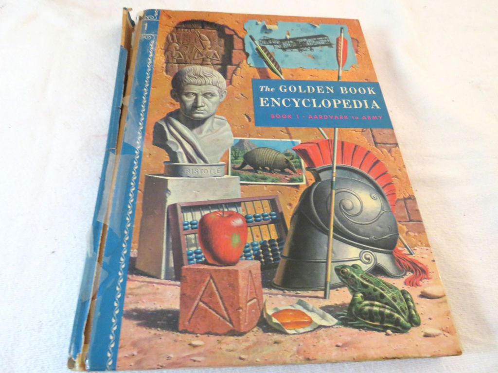 Complete 16 Volume Set of Golden Book Encyclopedia 1959 - image 6 of 8
