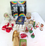 Huge Lot Christmas Decor Icicles Snow Globes Candles - thumbnail 9 of 20