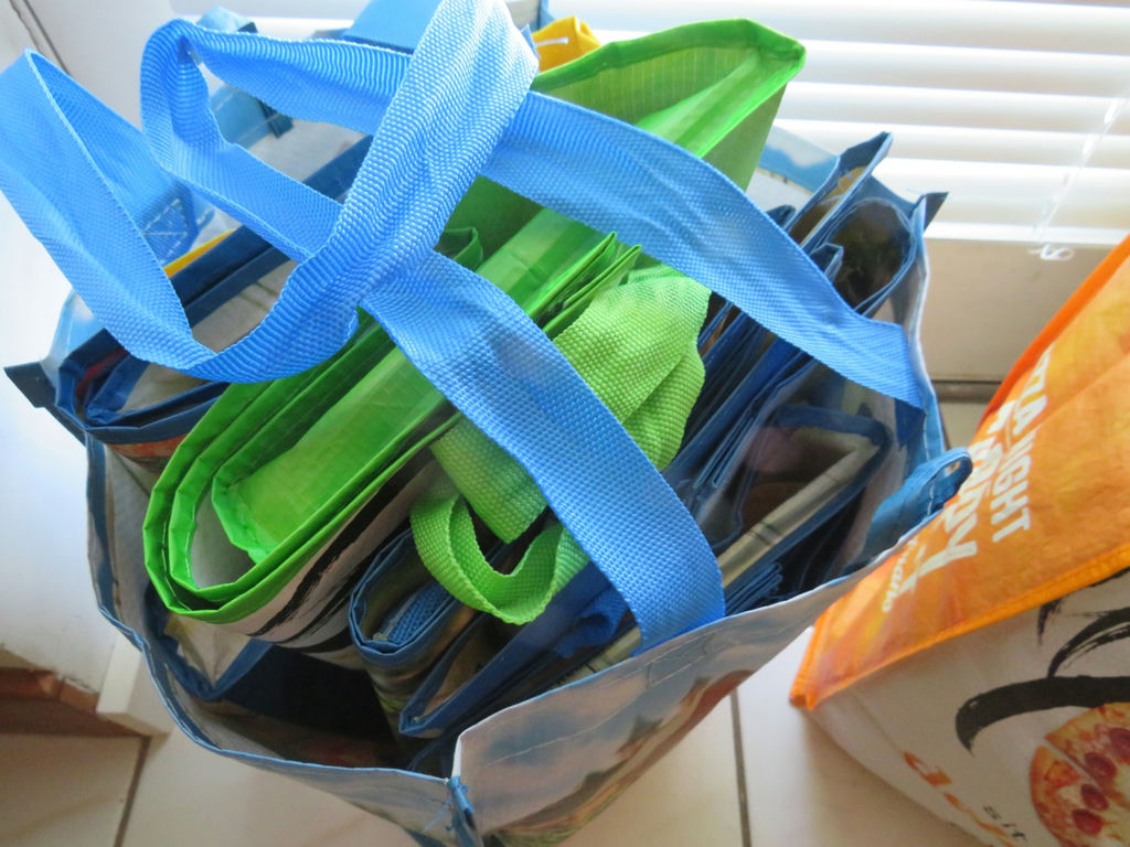 Large Grouping of Reusable Wegmans Other Grocery Bags - image 6 of 7